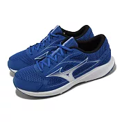 Mizuno 慢跑鞋 Maximizer 26 寬楦 男鞋 藍 白 運動鞋 緩震 入門款 美津濃 K1GA2400-04