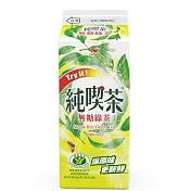 純喫茶650ml 6入無糖組（無糖綠茶*6）