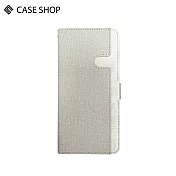 CASE SHOP Samsung S23 FE 前收納側掀皮套 無 灰色