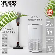 【超值組】荷蘭公主無線兩用吸塵器+空氣清淨機339640+354787