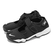 Nike 忍者鞋 Wmns Air RIFT BR 女鞋 黑 白 分趾鞋 休閒鞋 魔鬼氈 日系 DN1338-003