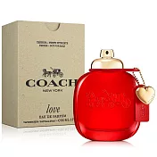 Coach 時尚戀紅女性淡香精-Tester(90ml)