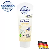德國sanosan-baby防曬水潤乳霜SPF50+