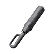 掛勾式自動折疊傘 灰色