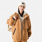 The North Face W X-FLEECE HIGH PILE JACKET - AP 女刷毛外套-卡其-NF0A81S2I0J L 卡其