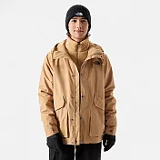 The North Face M ML FLEECE TRICLIMATE PARKA - AP 男兩件式外套-卡其-NF0A7QSZLIK S 卡其