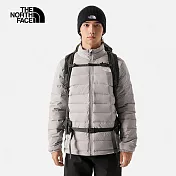 The North Face M BELLEVIEW STRETCH DOWN JACKET - AP 男防潑水保暖可打包立領羽絨外套-灰-NF0A7W7QA91 3XL 灰色