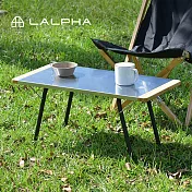 【日本LALPHA】便攜型耐熱不鏽鋼板折疊長桌(附收納袋)