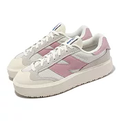 New Balance 休閒鞋 CT302 男鞋 女鞋 米白 粉紅 草莓牛奶 厚底 增高 復古 NB CT302RH-D 25.5cm SEA SALT/HAZY PINK
