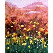 【玲廊滿藝】馬靜志 Ching Ma-春野花醒雲抹眼38x58cm