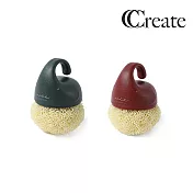 【CC家居】短柄不傷鍋清潔刷  墨綠色