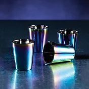 《BarCraft》玻璃烈酒杯4入 | 調酒杯 雞尾酒杯 Shot杯 - 炫彩50ml