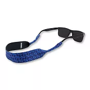 《CARSON》寬版運動眼鏡帶 | 眼鏡繩 防掉掛繩 墨鏡鏈條 防滑帶 慢跑運動 (波浪藍)