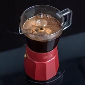 《La Cafetiere》濃縮咖啡 摩卡咖啡壺 | 玻璃義式摩卡壺(6杯)