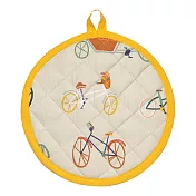 《danica》Jubilee圓形隔熱墊 | 桌墊 鍋墊 餐墊 耐熱墊 杯墊 - 復古單車