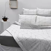 【麗塔寢飾】60支紗精梳棉 8*7特大 春夏涼被- 旅人