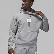 NIKE AS M J ESS STMT FLC PO 男連帽上衣-灰-DQ7339091 S 灰色