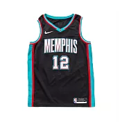 Nike NBA 球衣 灰熊 黑 CN1030-010 S 黑綠