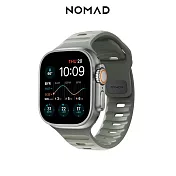 美國NOMAD Apple Watch專用運動風FKM橡膠錶帶-49/45/44/42mm 岩石灰