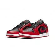 Air Jordan 1 Low Reverse Bred 反轉黑紅 553558-606 US9 黑紅