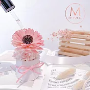 【Floral M】盛夏向日葵永生香氛擴香花 蘋果粉