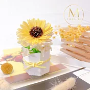 【Floral M】盛夏向日葵永生香氛擴香花 夏日黃