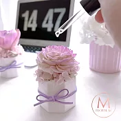 【Floral M】克里斯蒂娜永生香氛擴香花  黛安娜紫