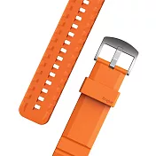Rearth Ringke 三星 Galaxy Watch 3/4/5/6 矽膠運動錶帶 橘