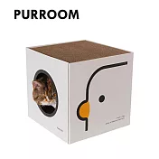 PURROOM 小雞立方盒抓板 貓抓板 貓抓屋 貓玩具