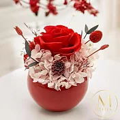 【Floral M】玫瑰公爵永生香氛擴香花禮