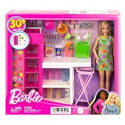 Barbie 芭比 - 夢幻食物儲存櫃遊戲組合