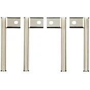 【MUJI 無印良品】SUS層板高度調整金具/不鏽鋼系列用