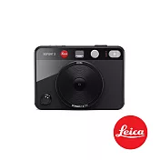 Leica 徠卡 SOFORT 2 雙模式即時相機 白/紅/黑 LEICA-19190 黑色