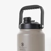 BROOKLYNWORKS 2.5L 不鏽鋼保冰水壺  -卡其灰