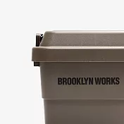 BROOKLYNWORKS Cargo多功能耐重露營箱30L -深棕色