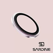 Sardine iPhone 15/15Plus共用 AR鈦合金藍寶石鏡頭貼 鈦冷粉