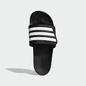 ADIDAS ADILETTE COMFORT ADJ 男女休閒拖鞋-黑-GZ8951 UK5 黑色