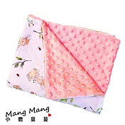 【Mang Mang 小鹿蔓蔓】寶貝觸覺安撫蓋毯 彌月禮盒(六款可選) 花草兔兔