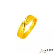J’code真愛密碼金飾 感應黃金女戒指