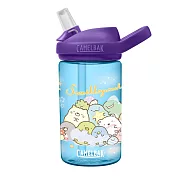 【美國 CamelBak】400ml eddy+兒童吸管運動水瓶 角落小夥伴- 抱抱睡衣