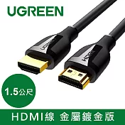 綠聯 HDMI線 金屬鍍金版 (1.5公尺)