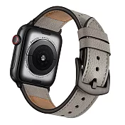 MIFA Apple Watch Hybrid Sport 混合運動皮革錶帶/ Classic Leather 經典皮革錶帶(42/44/45/49mm) 經典皮革錶帶-淺灰棕