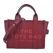 MARC JACOBS THE LEATHER MINI TOTE 皮革兩用托特包-迷你/ 櫻桃紅