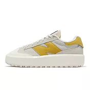 New Balance CT302系列 女休閒鞋-白黃-CT302RY-D US6.5 白色