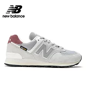 New Balance 574系列 男女休閒鞋 -灰-U574KBR-D US9 灰色