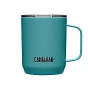 【美國CamelBak】350ml Camp Mug 不鏽鋼露營保溫馬克杯(保冰)   潟湖藍