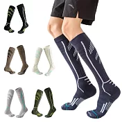 超值2入組!! 潮流型男 SPORTS HOUSE 加厚保暖羊毛襪 高筒登山襪 透氣排汗 跑步 自行車 戶外 滑雪 高爾夫球襪 運動襪 休閒襪 男款 襪子 軍綠色X2