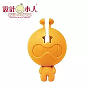 【設計小人】大頭症小人集線器 橘