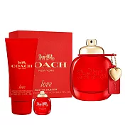 【COACH】時尚戀紅女性淡香精50ml(贈隨機身體乳100ml+小香*1)