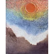 【玲廊滿藝】馬靜志 -日昇51x41cm